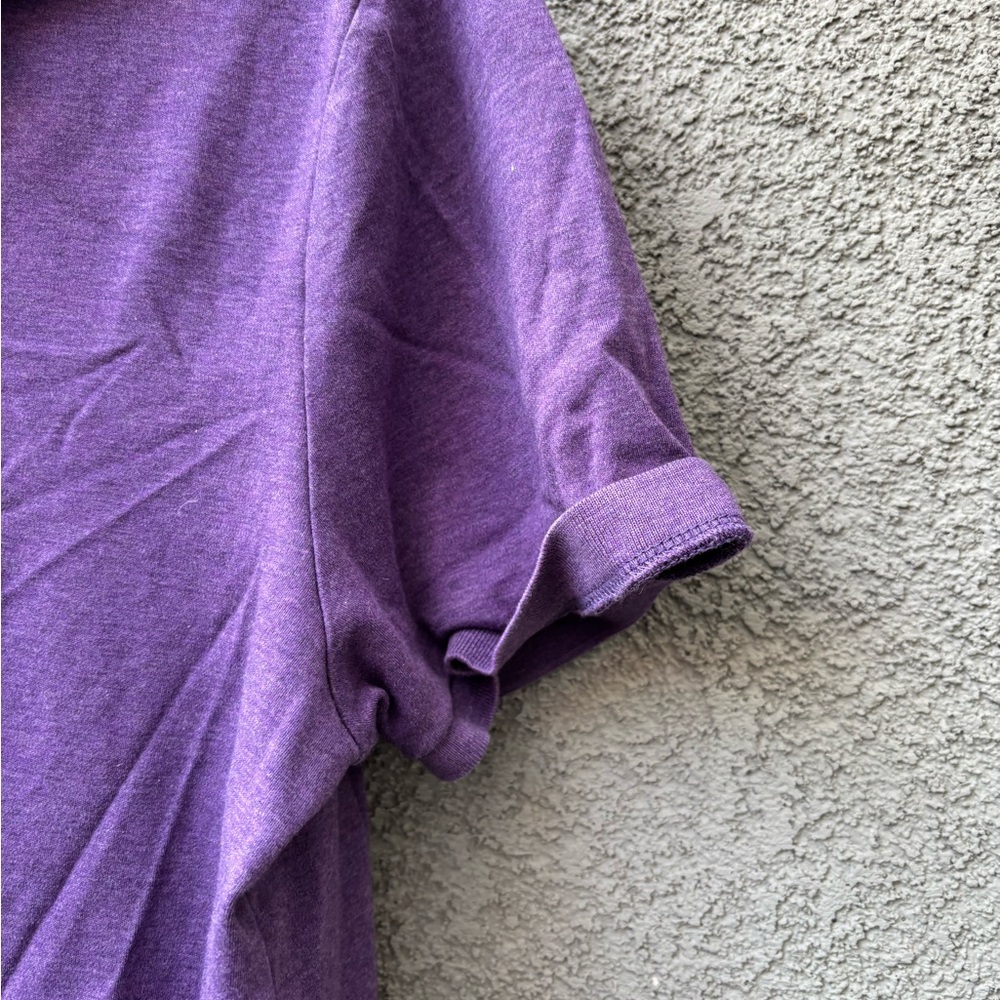 Calvin Klein Deep Purple Polo Shirt - Picture 3 of 6